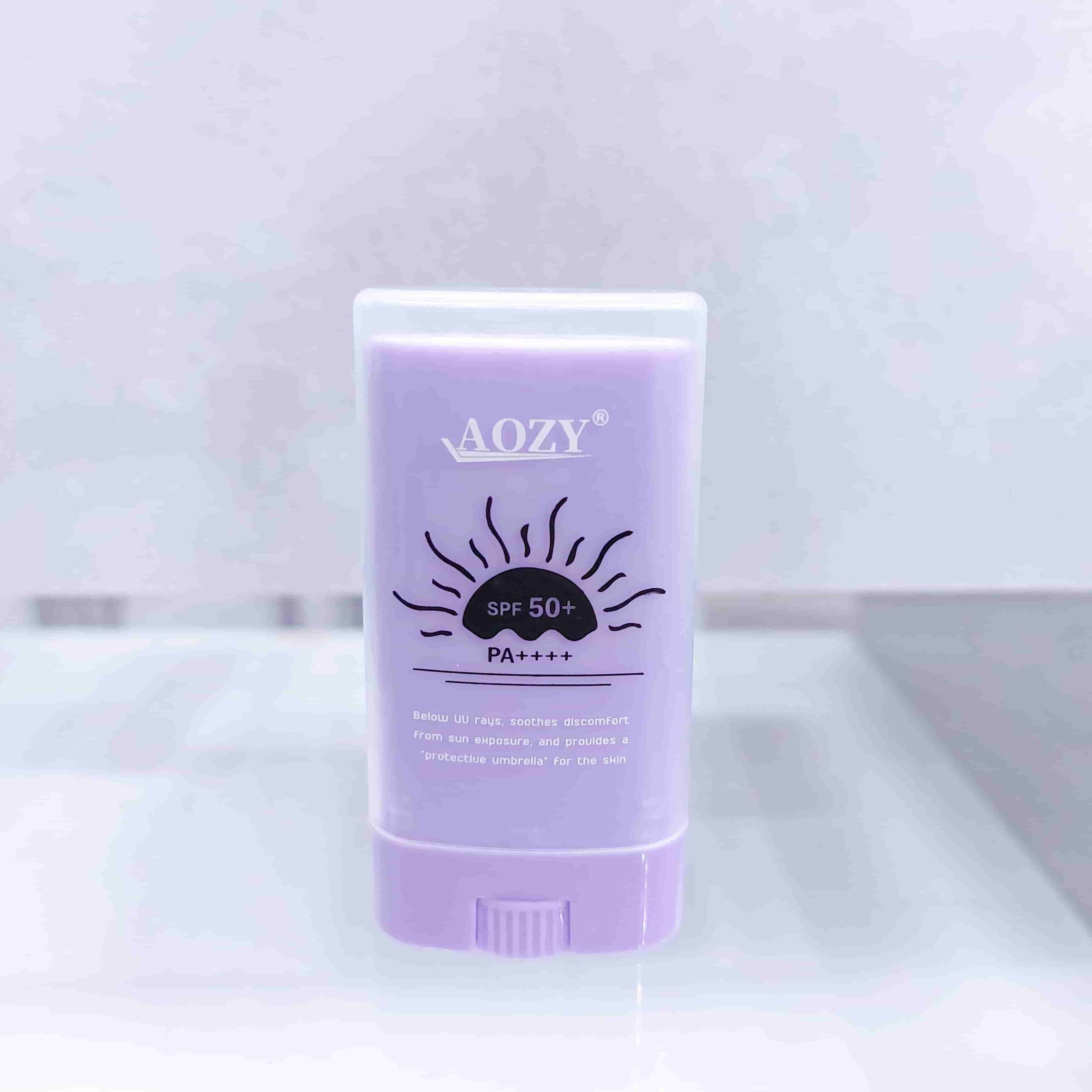 Sticky sunscreen 1